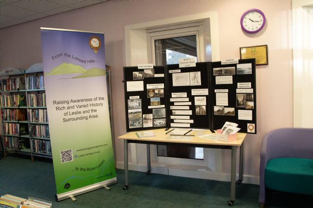 Exhibition held in Leslie Library